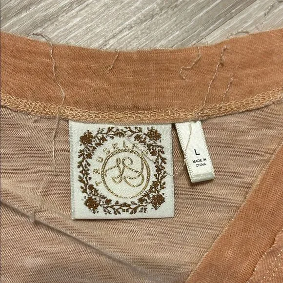 TruSelf Dolman Sleeve Lightweight V Neck Women's Graphic Top - Picture 7 of 7